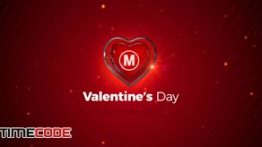 دانلود پروژه آماده افترافکت : لوگو ولنتاین Valentine’s Day