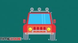 دانلود بسته موشن گرافیک وسایل نقلیه Vehicle Animations Pack