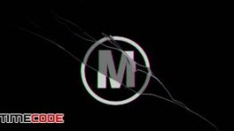 دانلود پروژه آماده افترافکت : شکستن شیشه Black Mirror Style Logo Reveal