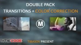 دانلود مجموعه پریست آماده مخصوص پریمیر Double Pack Transitions And Color Correction