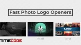دانلود پروژه آماده افترافکت : لوگو عکس Fast Photo Logo Openers