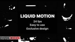 دانلود مجموعه المان موشن گرافیک Liquid Motion Shapes Pack