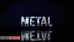 دانلود پروژه آماده افترافکت : لوگو Metal Logo