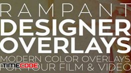 دانلود مجموعه افکت نوری مخصوص اصلاح رنگ فیلم و موزیک ویدئو Rampant Design Tools – Designer Overlays