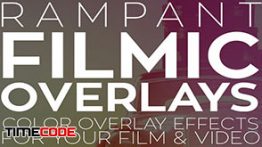 دانلود مجموعه افکت سینمایی مخصوص اصلاح رنگ موزیک ویدئو Rampant Design Tools – Filmic Overlays