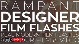 دانلود مجموعه ترنزیشن به سبک فلش فریم Rampant Design Tools – Film Flashes