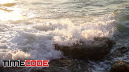 دانلود استوک فوتیج : موج دریا  Sea Waves And Rocks Pack