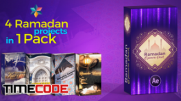 دانلود پروژه آماده افترافکت : بسته ماه رمضان Ramadan Openers Pack