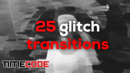 دانلود پریست آماده افترافکت : ترنزیشن 25 Glitch Transitions Presets
