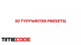 دانلود پریست آماده متن افترافکت  Typewriter Text Animation Presets