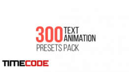 دانلود پریست آماده متن مخصوص افترافکت Text Animation Presets Pack