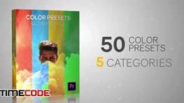 دانلود 50 پریست رنگ مخصوص پریمیر Color Presets – Ultimate Pack