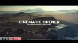 دانلود پروژه آماده پریمیر : وله + موسیقی Cinematic Opener