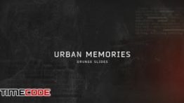دانلود پروژه آماده افترافکت : اسلایدشو Urban Memories // Grunge Slides