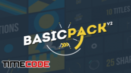 دانلود پروژه آماده افترافکت : بسته موشن گرافیک Basic Pack