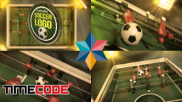 دانلود پروژه آماده افترافکت : لوگو فوتبالی Soccer Logo