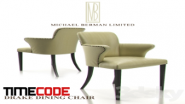 دانلود مدل آماده سه بعدی : صندلی نهارخوری Drake Dining Chair
