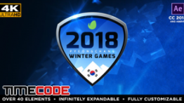 دانلود پروژه آماده افترافکت :  بازی های زمستانی 2018 Winter Games – PyeongChang