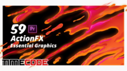 دانلود جعبه ابزار ساخت المان موشن گرافیک در پریمیر ActionFX | Fire Smoke Water Effects for Premiere Pro