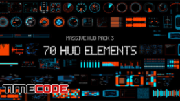 دانلود پروژه آماده افترافکت : اینفوگرافی Massive HUD Pack 3