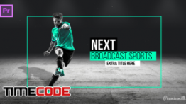 دانلود جعبه ابزار پریمیر مخصوص برنامه ورزشی Broadcast Sports Pack Essential Graphics