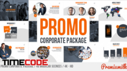 دانلود پروژه آماده افترافکت : معرفی خدمات و فعالیت های شرکت Promo Corporate Package