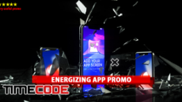 دانلود پروژه آماده افترافکت : معرفی اپلیکیشن Energizing App Promo