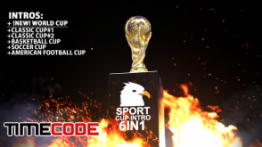 دانلود پروژه آماده افترافکت : وله جام جهانی فوتبال Sport Cup Intro