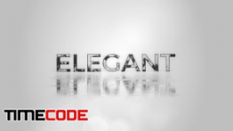 دانلود پروژه آماده افترافکت : لوگو Elegant Logo