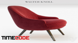 دانلود مدل آماده سه بعدی : صندلی Walter Knoll chair 375