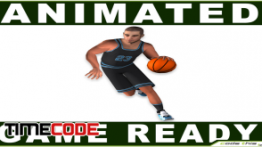 دانلود مدل آماده سه بعدی : انیمشن مرد بسکتبالیست White Basketball Player 7538 tris