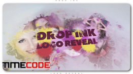 دانلود پروژه آماده افترافکت : لوگو جوهری Drop Ink Logo Reveal