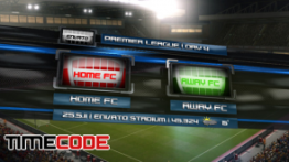 دانلود پروژه آماده افترافکت : برنامه فوتبال تلویزیون Soccer Broadcast Pack