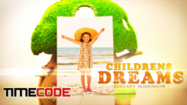 دانلود پروژه آماده افترافکت : آلبوم عکس کودک Children’s Dreams