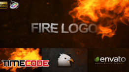 دانلود پروژه آماده اپل موشن : لوگو آتشین Fire Logo – Apple Motion