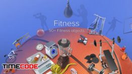 دانلود مجموعه عکس بدون پس زمینه : ورزش PixelSquid Fitness Collection