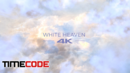 دانلود فوتیج آماده موشن گرافیک : عبور از میان ابر ها White Heaven