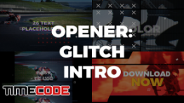 دانلود پروژه آماده افترافکت : وله پارازیت Opener: Glitch Intro