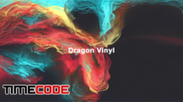 دانلود بک گراند موشن گرافیک : رقص نور Dragon Vinyl