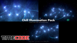 دانلود فوتیج آماده موشن گرافیک : خطوط نوری Chill Illumination Pack