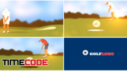 دانلود پروژه آماده افترافکت : لوگو گلف Golf Logo