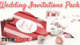 دانلود پروژه آماده افترافکت : کارت دعوت عروسی Wedding Invitations Pack