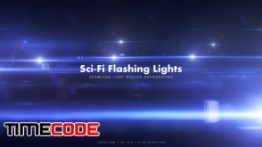 دانلود فوتیج آماده موشن گرافیک : نور Sci-Fi Flashing Lights
