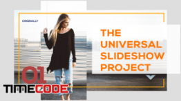 دانلود پروژه آماده افترافکت : معرفی محصولات و خدمات Universal Slideshow