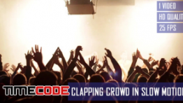 دانلود استوک فوتیج : جمعیت در کنسرت Clapping Concert Crowd In Slow Motion