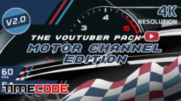 دانلود پروژه آماده افترافکت برای مسابقات موتورسواری  Motor Channel Edition V2.0