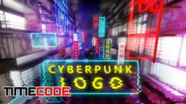 دانلود پروژه آماده افترافکت : لوگو Cyberpunk Logo