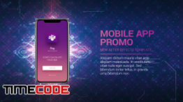 دانلود پروژه آماده افترافکت : معرفی اپلیکیشن Technology App Promo