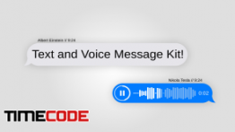 دانلود پروژه آماده افترافکت : ساخت و نمایش پیامک Text Message Kit With Voice