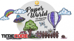 دانلود 60 انیمیشن فانتزی طراحی شده روی کاغذ Paper World